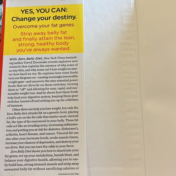 ZERO BELLY DIET Hard back book - Picture 14 of 14